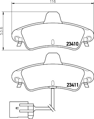 NF PARTS Jarrupala, levyjarru NF0012201